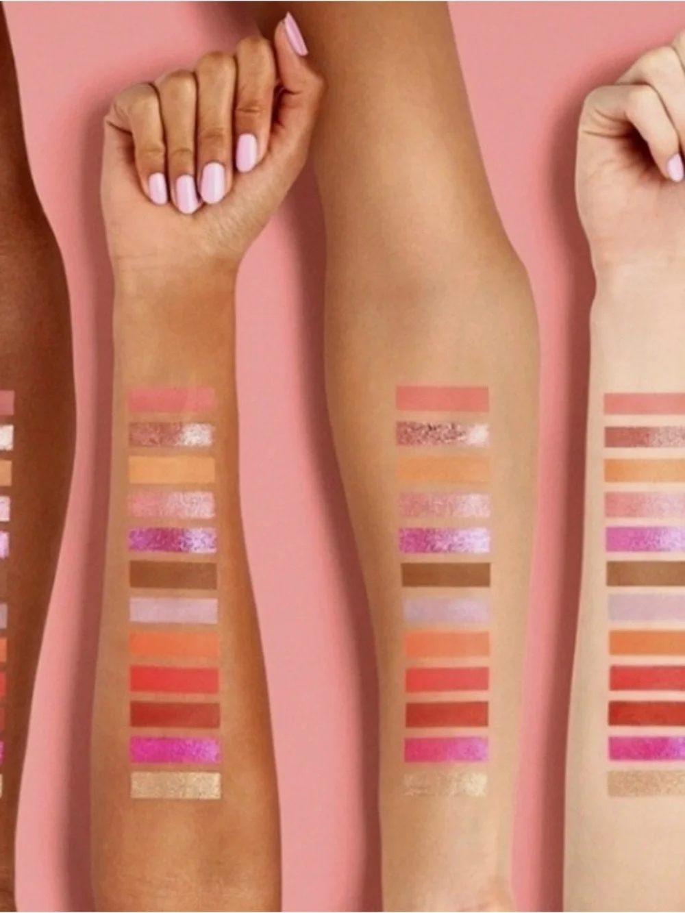 Kylie Cosmetics Heart Eyeshadow Palette — Pink, Coral, Peach, Gold & Champagne